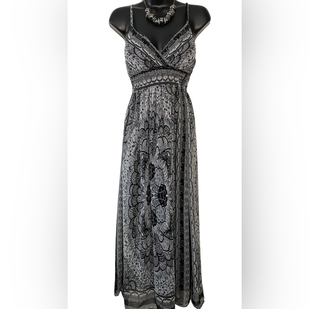 SHE’S COOL Maxi printed dress